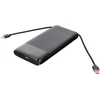 FORCELL F-ENERGY F20K6 Multicharge išorinė baterija su įmontuotais Type C ir Lightning kabeliais PD QC3.0 3A 35W 20000 mAh juoda