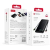 FORCELL F-ENERGY F30K6 Multicharge powerbank with built-in cables Type C and Lightning PD QC3.0 3A 65W 27000 mAh juodas
