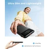 Powerbank Veger Fuerza 10 (W1212B) PD 20W 10000 mAh with built-in cables USB C / Lightning juodas
