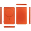 Powerbank compatible with MagSafe Forcell F-Energy Slim F5K9 QC4.0 PD3.0 15W 5000 mAh oranžinis