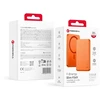 Powerbank compatible with MagSafe Forcell F-Energy Slim F5K9 QC4.0 PD3.0 15W 5000 mAh oranžinis