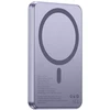 Powerbank compatible with MagSafe Forcell F-Energy Slim F5K9 QC4.0 PD3.0 15W 5000 mAh violetinė