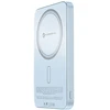 Powerbank compatible with MagSafe Forcell F-Energy SuperSlim F5K8 QC4.0 PD3.0 15W 5000 mAh mėlynas