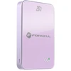 Powerbank compatible with MagSafe Forcell F-Energy SuperSlim F10K8 QC4.0 PD3.0 15W 10000 mAh violetinė