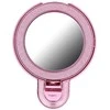 Oem Telefono stovas CIRCLE MIRROR - priklijuojamas - rožinis