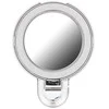 OEM telefono stovas CIRCLE MIRROR - priklijuojamas - sidabrinis