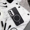 Oem FRAME MAG COVER dėklas suderinamas su MagSafe skirtas Samsung Galaxy A16 juodos spalvos