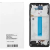 Oem REWA wyświetlacz LCD do SAMSUNG A33 5G OLED juoda su ramka