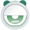Dėklas Oem LED light ring for selfie on mobile phone RK12 žalias bear