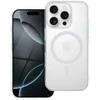 Dėklas Oem Case for iPhone 17 PRO MAX Drop Glue Colorful Ring Mag Cover compatible with MagSafe baltas