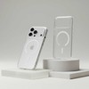 Dėklas „Samsung S26 PLUS Forcell F-Protect Clear Hybrid Premium“ dėklai yra patogūs ir skaidrūs, „MagSafe“ 0INT.