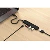 SATECHI 6-in-1 USB-C Slim Multiport Adapteris (Juodas)
