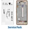 „ServicePack“ LCD ekranas SAMSUNG A53 5G A536B GH82-28024D auksinis