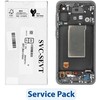 Dėklas „ServicePack“ LCD ekranas, skirtas „SAMSUNG A56 5G A566B“ grafito spalvos GH82-36829A
