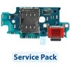 Dėklas „ServicePack“ USB įkrovimo plokštė SAMSUNG S24+ S926B GH96-16542A