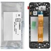 Dėklas „ServicePack“ LCD ekranas SAMSUNG A12 A127F GH82-26485A
