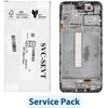 Dėklas „ServicePack“ LCD ekranas SAMSUNG A25 5G A256B GH82-33215A