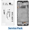 Dėklas „ServicePack“ LCD ekranas SAMSUNG A32 4G A325F GH82-25579A