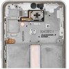 Dėklas „ServicePack“ LCD ekranas SAMSUNG A33 5G A336B GH82-28143B baltas