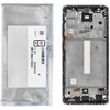 Dėklas „ServicePack“ LCD ekranas SAMSUNG A52S 5G A528B GH82-26861D baltas