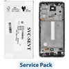 Dėklas „ServicePack“ LCD ekranas SAMSUNG A52S 5G A528B GH82-26861D baltas