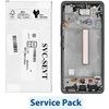 Dėklas „ServicePack“ LCD ekranas SAMSUNG A53 5G A536B GH82-28024A juodas