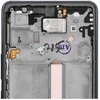 Dėklas „ServicePack“ LCD ekranas SAMSUNG A53 5G A536B GH82-28024A juodas