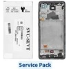 Dėklas „ServicePack“ LCD ekranas SAMSUNG A72 A725F GH82-25460A