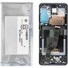 Dėklas „ServicePack“ LCD ekranas SAMSUNG S20 Plus G985F GH82-31442A