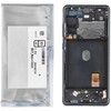Dėklas Mėlyna „ServicePack“ LCD ekranas SAMSUNG S20 FE 4G 5G GH82-24219A mėlynas