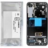 Dėklas „ServicePack“ LCD ekranas SAMSUNG S22 S901 GH82-27520E pilkas
