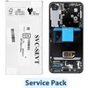 Dėklas „ServicePack“ LCD ekranas SAMSUNG S22 S901 GH82-27520E pilkas