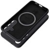 Oem Silikoninis dėklas 2mm skirtas Samsung Galaxy S25 Ultra suderinamas su MagSafe juodos spalvos