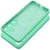 Oem Silikoninis dėklas 2mm skirtas Samsung Galaxy S25 Plus suderinamas su MagSafe mint