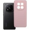 Oem Dėklas SILICONE 2mm skirtas Xiaomi Redmi NOTE 14 Pro Plus 5G rožinės spalvos