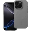 Dėklas Oem Case for iPhone 16 PRO Silicone Mag Cover compatible with MagSafe (big hole) titanium pilka