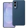 4Kom Oem Silikoninis MAG COVER dėklas suderinamas su MagSafe skirtas Samsung Galaxy S25 Edge mėlynas