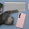 Oem Dėklas na Samsung A57 5G Silicone 2mm (camera protection) pudrowy róż