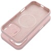 Dėklas Oem Case for iPhone 17 Silicone 2mm (camera protection) compatible with MagSafe powder pink