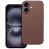 Dėklas Oem Case for iPhone 17 AIR Silicone Mag Cover compatible with MagSafe ruda