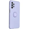 Samsung CD332 S26 ULTRA silikoninio žiedo dėklas, violetinis