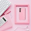 Dėklas, skirtas Samsung A27 5G skaidriam 2 mm mirksinčios rožinės spalvos dėklui