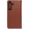 Oem SMART Pro Book leather dėklas skirtas Samsung Galaxy S25 rudos spalvos