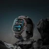 „Spigen DuraPro Armor“ dirželis, skirtas „Apple Watch 44 / 45 / 46 / 49 mm“ – tamsiai mėlynas Mėlyna
