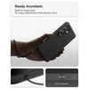 Spigen Liquid Air Mag MagSafe dėklas skirtas Samsung Galaxy S26 Ultra – juodos spalvos