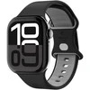 Juoda apyrankė Apple Watch 6 / 7 / 8 / 9 / 10 / SE ( 40/ 41/ 42 mm) laikrodžiui „Spigen Nano Pop”