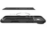 Spigen Thin Fit MagSafe dėklas skirtas Apple iPhone 17 Air – juodos spalvos