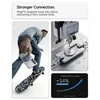 SPIGEN ULTRA HYBRID MAG dėklas, suderinamas su MagSafe, skirtas S26, skaidrus / baltas