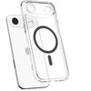 Spigen Ultra Hybrid MagSafe dėklas skirtas Apple iPhone 17 Air – skaidrus pilkos spalvos