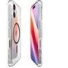 Spigen Ultra Hybrid MagSafe dėklas skirtas Apple iPhone 17 – skaidrus pilkos spalvos
